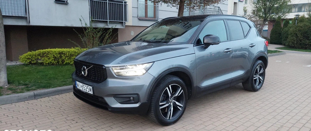 Volvo XC 40 cena 95500 przebieg: 209400, rok produkcji 2019 z Warszawa małe 781